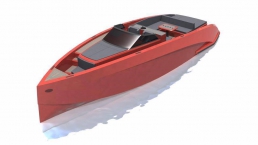 3d model gnurck yacht